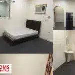 Furnished 1 Big Room For Rent with Bath Included